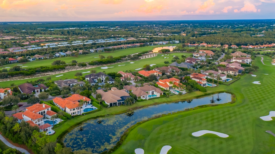 talis park naples golf course aerial stock photography 2 talis-park-naples-golf-course