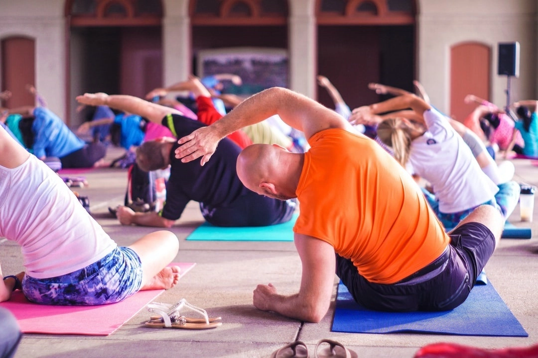 A Blue Zones Project Healthy Yoga Class