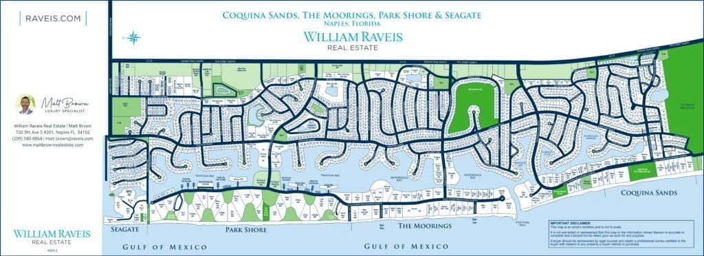 Map of Naples Communities' Coquina Sands