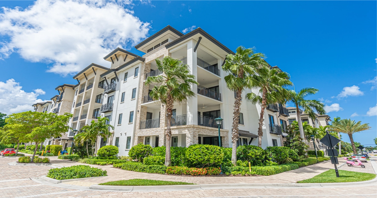 House Exterior Condo Building Old Naples 3