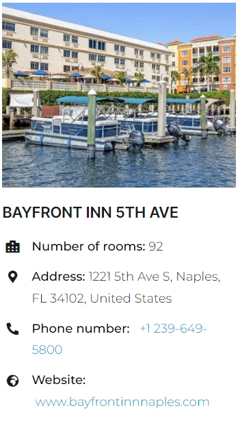 BAYFRONT INN 5TH AVE
