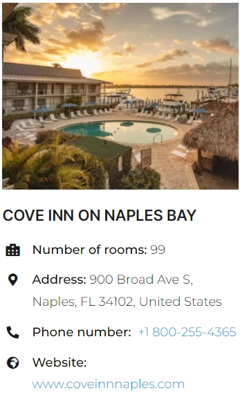 COVE INN ON NAPLES BAY