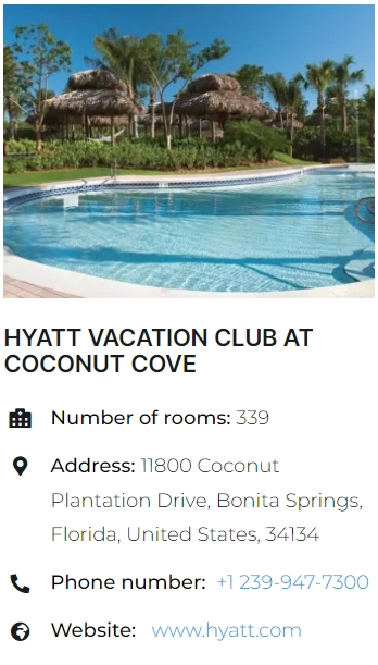 HYATT VACATION CLUB AT COCONUT COVE