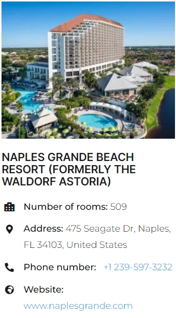 NAPLES GRANDE BEACH RESORT