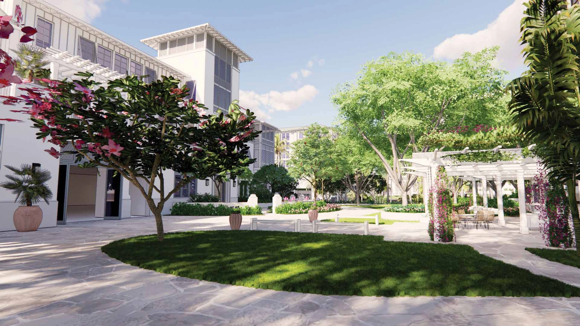 Naples Beach Club - garden