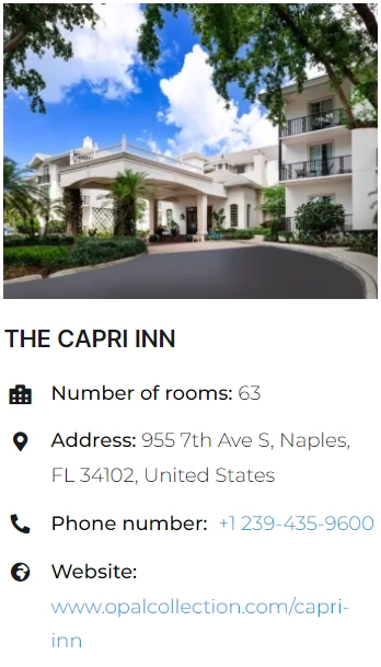 THE CAPRI INN