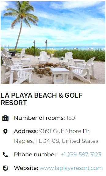 LA PLAYA BEACH and GOLF RESORT