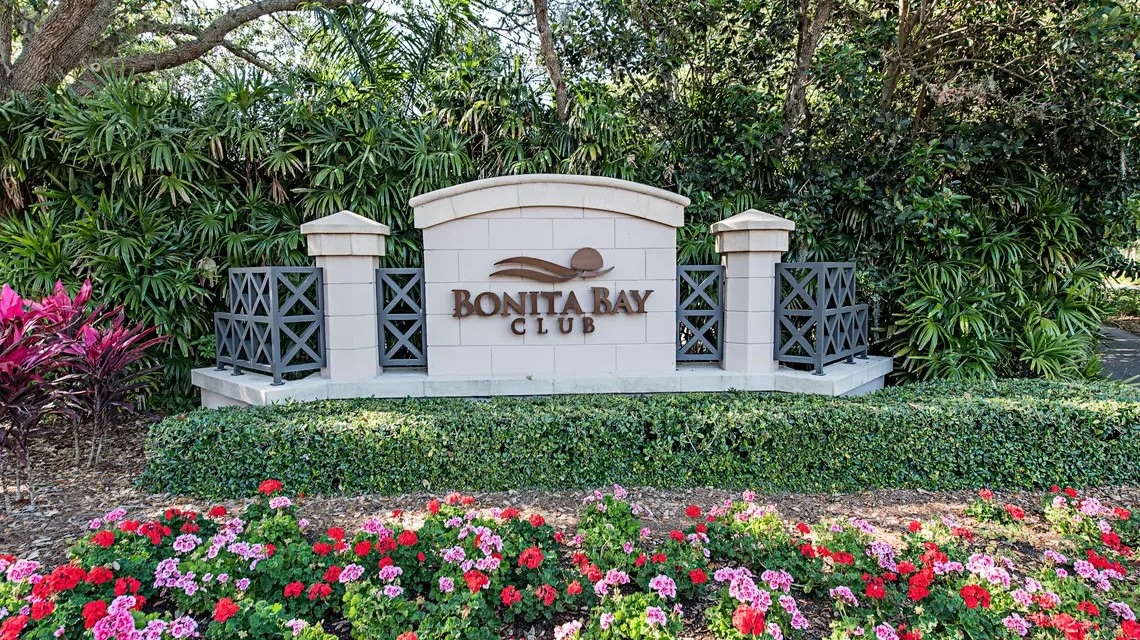 Bonita Bay Club Sign, Bonita Springs Florida
