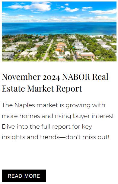 November 2024 NABOR Real Estate Market Report