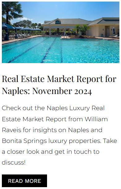 Real Estate Market Report for Naples: November 2024