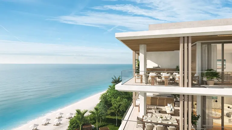 Olana Naples Residences beachfront exterior Coquina Sands Naples Florida