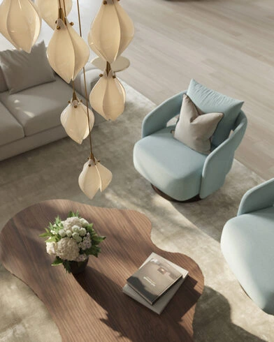 Olana Naples Residences lounge interior Naples Florida