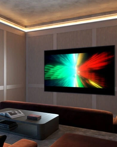 Olana Naples Residences private home theater Naples Florida