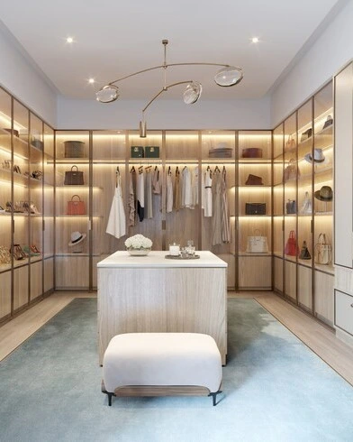 Olana Naples Residences walk-in closet Naples Florida