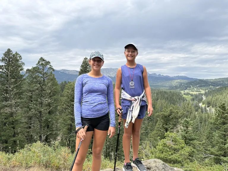 Montana Brown Family Hiking