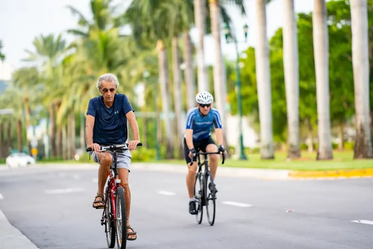 People biking, Naples, FL
