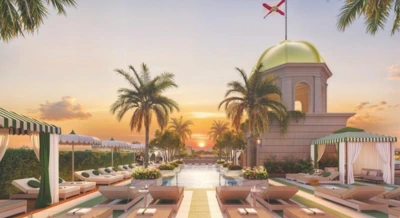 carnelian hotel and sterling’s club begin construction