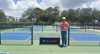 pelican bay community park opens 20 new pickleball courts