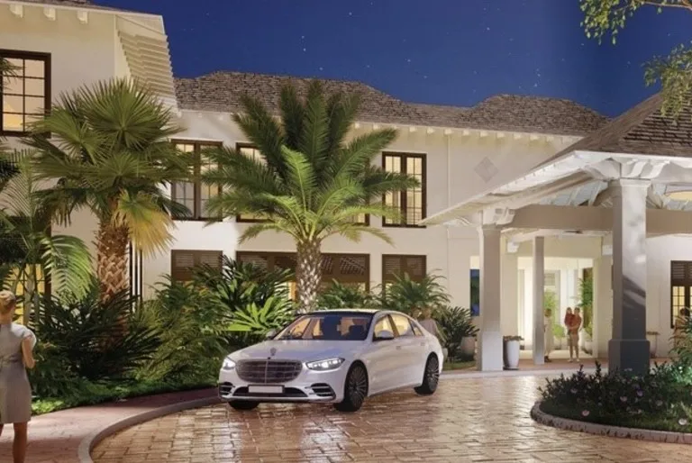 Port Royal Club plan - entrance, Naples, FL