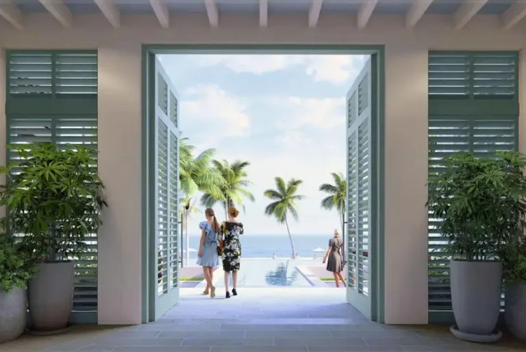 Port Royal Club plan - pool to the ocean, Naples, FL