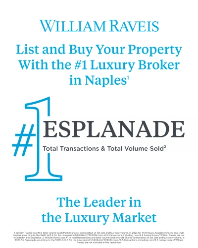 William Raveis, the #1 brokerage by sales volume and transactions in Esplanade Golf & Country Club