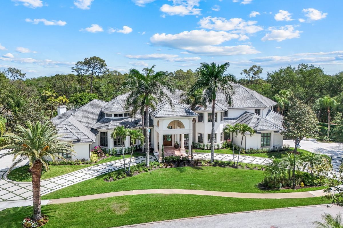 4300 Brynwood DR, Naples 4300 Brynwood Drive exterior front elevation Quail West Naples FL Matt Brown Real Estate Quail West Naples FL Matt Brown Real Estate