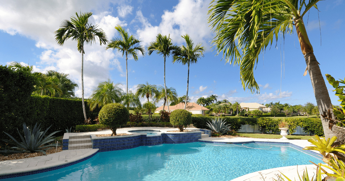 bonita springs estero pool area