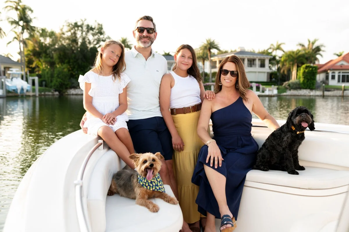 Matt and Lindsey Brown - Naples luxury real estate family