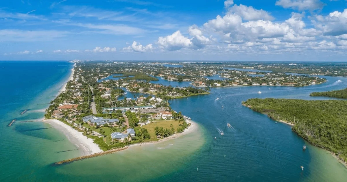 port royal naples aerial